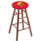 Holland Bar Stool Co Maple Bar Stool, Medium Finish, Ferris State Seat RC30MSMed - alternate 1
